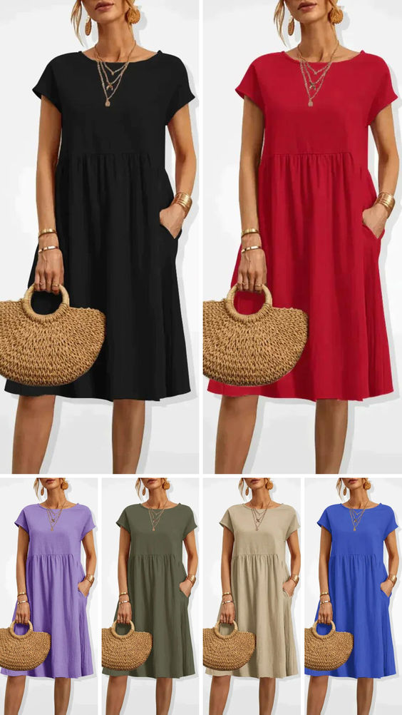 Formentera™ Kjole - 11 unikke farver!