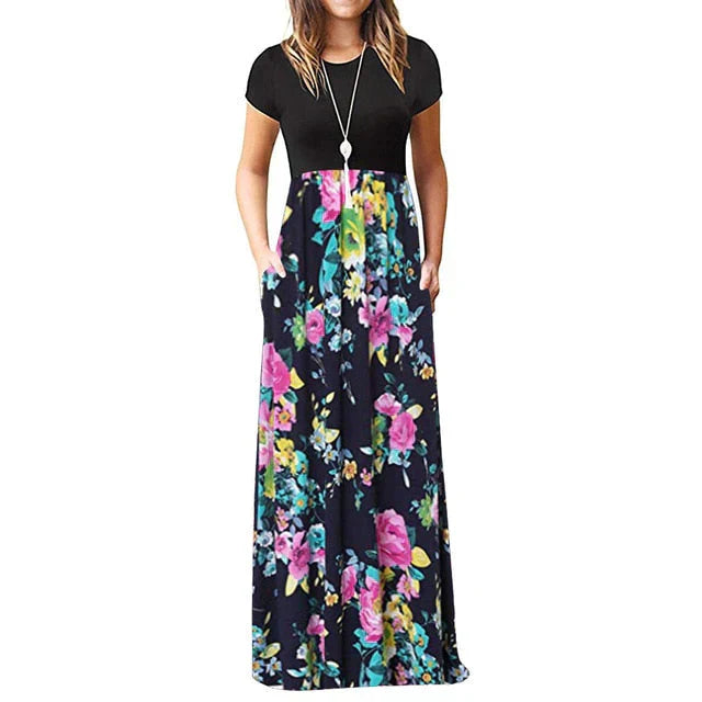 Tulipaner - Maxi Dress™ i fem forskellige farver!
